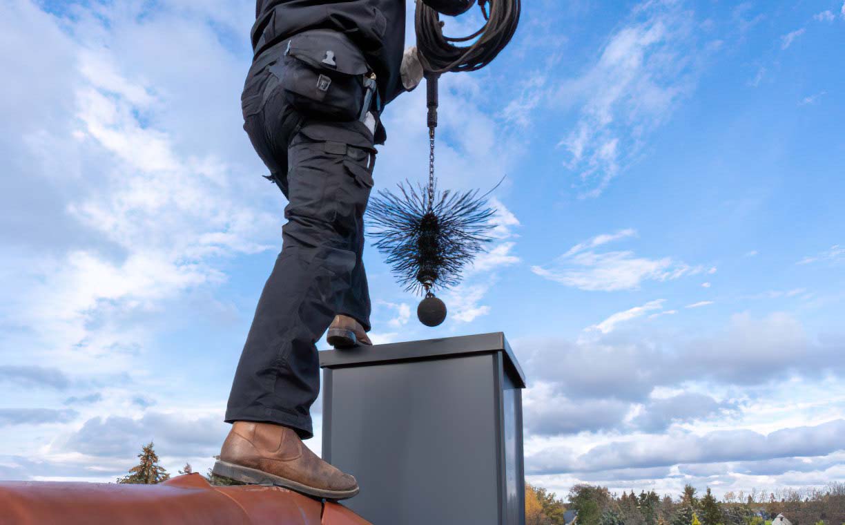 How to Clean a Chimney on Your Own