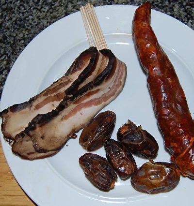 bacon wrapped dates 1