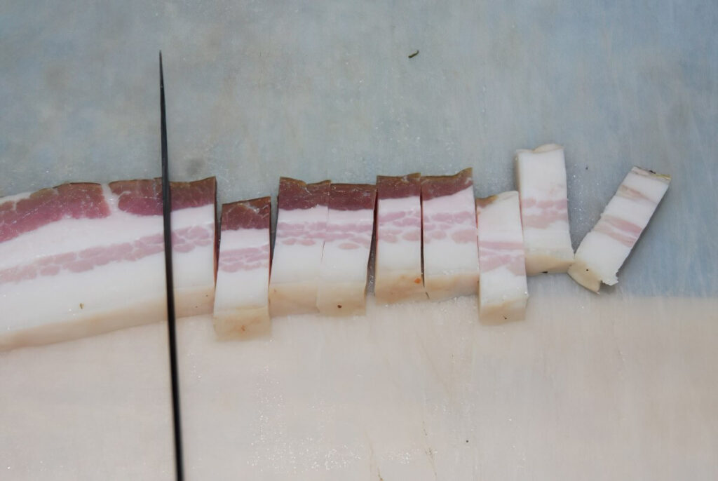 how to make bacon lardons
