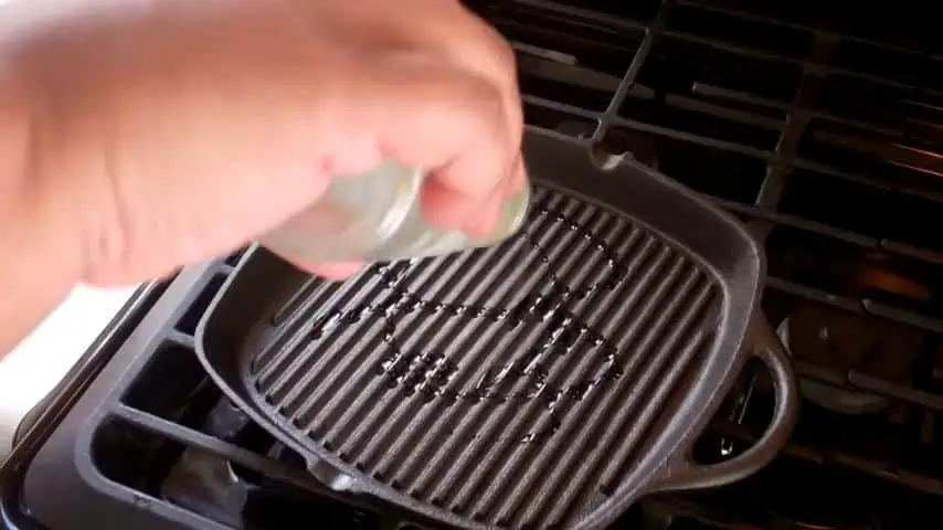How to Season a Cast Iron Grill Pan