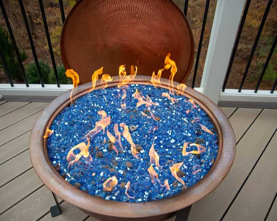 Cleaning a Copper or Metal Fire Pit