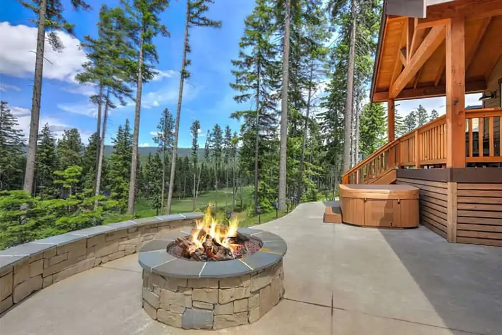How Far Should a Fire Pit Be from a House