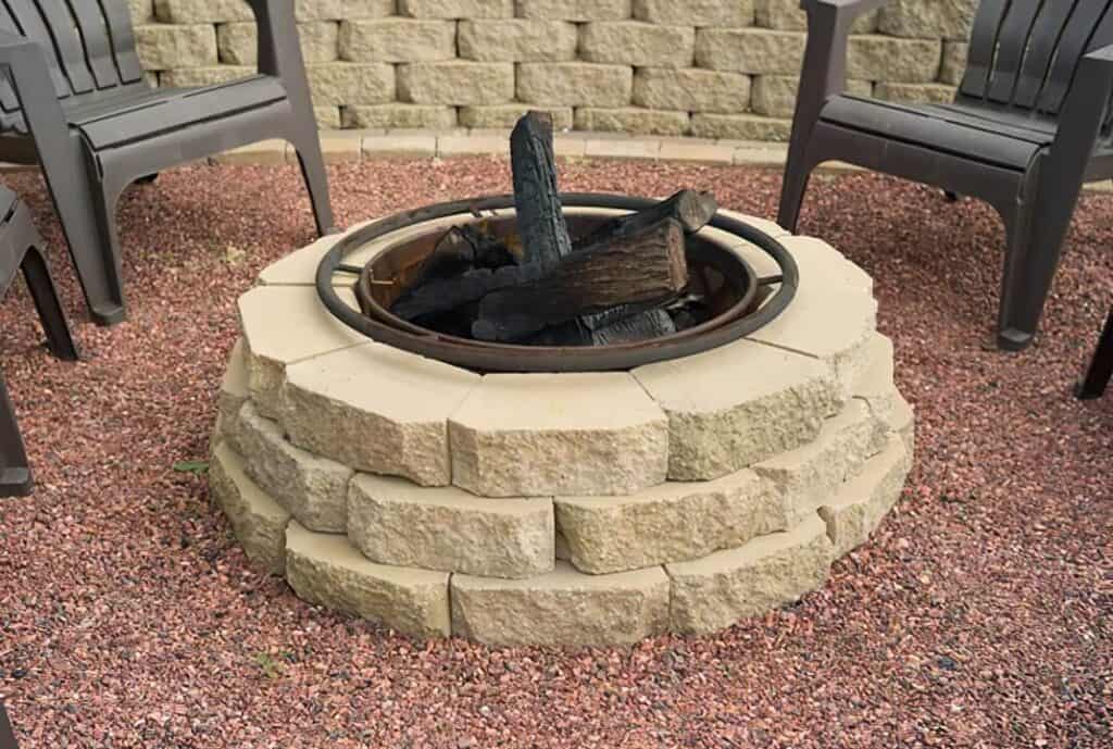 Cleaning a Stone or Masonry Fire Pit