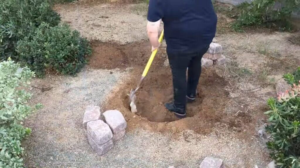 Mark Out Your Pit Location and Start Digging the Hole